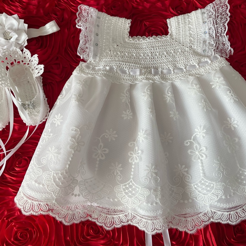 Newborn Baby Girl Set - Blanca